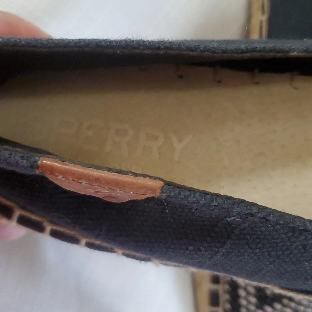Sperry Katama Cape Tribal Print Espadrilles Flats Size 8,5